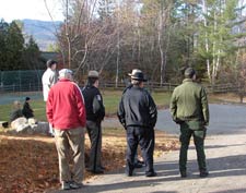watching the moose